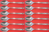 Royal Danish by International Sterling Silver Teaspoon Set 12 pieces 6"