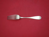 Coin Silver Dinner Fork hand engraved 7 5/8"
