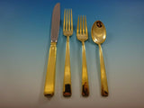 Old Lace Vermeil by Towle Sterling Silver Regular Size Place Setting(s) 4pc Gold