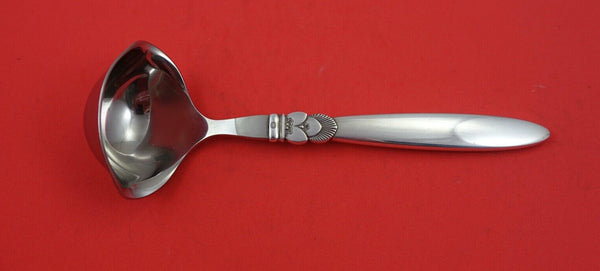 Cactus by Georg Jensen Sterling Silver Gravy Ladle HH WS 7 1/2"