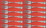 French Provincial by Towle Sterling Silver Salad Fork Set 12 pieces 6 1/4"