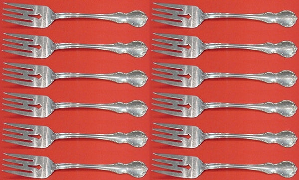 French Provincial by Towle Sterling Silver Salad Fork Set 12 pieces 6 1/4"