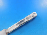 Lap Over Edge Acid Etched by Tiffany Sterling Dessert Knife HHAS Desert Plant