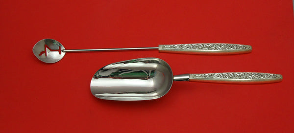 Valencia by International Sterling Silver Bar Set 2pc HHWS  Custom Made