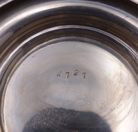 John Round English Estate Sterling Silver Muffineer Gadroon Border #W727 (#7282)