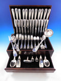 Plunir by Christofle France Silverplate Flatware Service Set 120 pieces Dinner