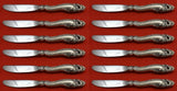Decor by Gorham Sterling Silver Butter Spreader HH modern Set 12 pcs 6 1/4"