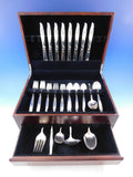 Sentimental by Oneida Sterling Silver Flatware Set For 8 Service 45 pcs Modern