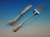 Williamsburg Shell by Stieff Sterling Silver Flatware Set Service 35 pcs Dinner