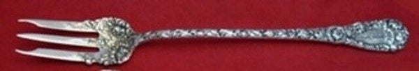 Chrysanthemum by Durgin Sterling Silver Cocktail Fork Fancy 5 1/2" Silverware