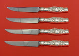 Lily of the Valley by Whiting Sterling Silver Steak Knife Set 4pc HHWS Custom
