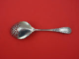 Chrysanthemum by Durgin Sterling Silver Ice Spoon 9 1/8"
