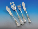 Baronial Old by Gorham Sterling Silver Flatware Set Service 195 pcs Lion Dinner