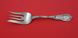 Mythologique by Gorham Sterling Silver Cold Meat Fork Beaded Back  8 3/4"