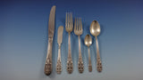 Crown Princess by International Sterling Silver Flatware Set 8 Service 48 Pieces