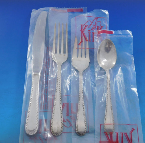 Winslow by Kirk Sterling Silver Flatware Set for 8 Service 32 pieces Unused