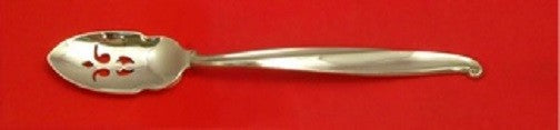 Swan Lake by International Sterling Silver Olive Spoon Pierced 6" Custom