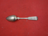 Jones, Lows & Ball Coin Silver Teaspoon Boston 1835-1841 6 1/8" Vintage Silver