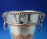 Sheffield English Estate Silverplated Copper Urn w/Ram Handles no lid (#5610)