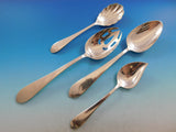 Pointed Antique by R&B D&H Sterling Silver Flatware Set 12 Service 90 Pcs Dinner