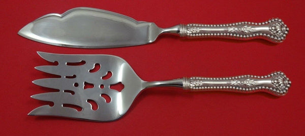 Charles II by Dominick and Haff Sterling Silver Fish Serving Set 2 Piece Custom
