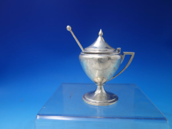 Number 220 by Gorham Sterling Silver Salt Dip Master Gold Washed w/spoon (#6129)