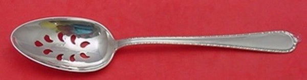 Pine Tree by International Sterling Silver Serving Spoon Pierced 9-Hole Custom