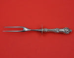 Old Orange Blossom by Alvin / Gorham Sterling Silver Steak Carving Fork 8 1/2"