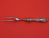Old Orange Blossom by Alvin / Gorham Sterling Silver Steak Carving Fork 8 1/2"