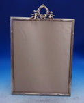 German .800 Silver Picture Frame with Wreath and Cherubs 17 1/2" x 12" (#6986)