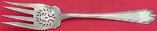 Shirley By International Sterling Silver Cold Meat Fork Pierced 8 3/8"