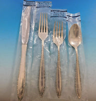 Michele by Wallace Sterling Silver Flatware Set Service 33 pieces New Unused