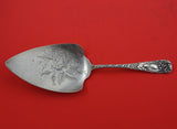 Earle by Frank Smith Sterling Silver Pie Server AS Bright-Cut with Rose 7 7/8"