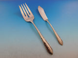 Wildflower by Royal Crest Sterling Silver Flatware Set 12 Service 53 pcs Grille