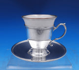 Tiffany and Co Sterling Silver Demitasse Set 12 Cups Saucers Lenox Liners #2692