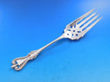 Old Colonial by Towle Sterling Silver Salad Serving Fork old Lg Pierced 9 1/4"