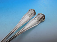 Dolores by Shreve Sterling Silver Flatware Service Dinner Set 71 pcs H monogram