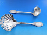 Empire by Buccellati Italy Sterling Silver Flatware for 12 Set 97 pcs Dinner