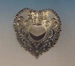 Chantilly by Gorham Sterling Silver Candy Dish Heart-Shaped #966 (#0319)