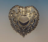 Chantilly by Gorham Sterling Silver Candy Dish Heart-Shaped #966 (#0319)