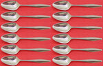 Diamond by Reed and Barton Sterling Silver Teaspoon Set 12 pieces 6"