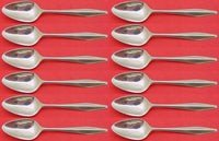 Diamond by Reed and Barton Sterling Silver Teaspoon Set 12 pieces 6"