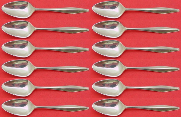 Diamond by Reed and Barton Sterling Silver Teaspoon Set 12 pieces 6"