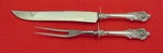 Grande Baroque by Wallace Sterling Silver Roast Carving Set 2pc HHWS