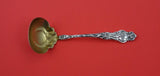 Irian by Wallace Sterling Silver Sauce Ladle Gold Washed 5 1/2" Serving Heirloom