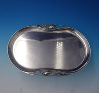 Blossom by Georg Jensen Sterling Silver Tray Oval #2P 10 1/8" x 6 1/2" (#4957)