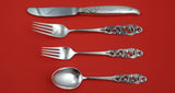 Tele by Mylius Brodrene Norwegian Sterling Silver Dinner 4-pc Setting