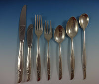 Sea Rose by Gorham Sterling Silver Flatware Set For 8 Service 63 Pieces