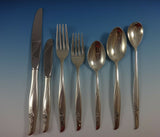 Sea Rose by Gorham Sterling Silver Flatware Set For 8 Service 63 Pieces