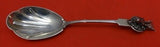 Saxon Stag by Gorham Sterling Silver Berry Spoon fluted 9 1/8" Antique